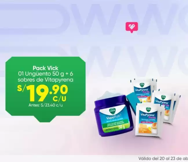 Catálogo InkaFarma | Gangas y ofertas actuales | 2026-04-20T00:00:00.000Z - 2026-04-23T00:00:00.000Z