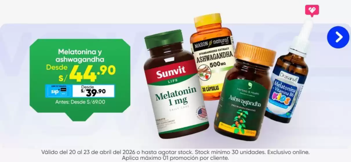 Catálogo InkaFarma | Ofertas especiales para ti | 2026-04-20T00:00:00.000Z - 2026-04-23T00:00:00.000Z