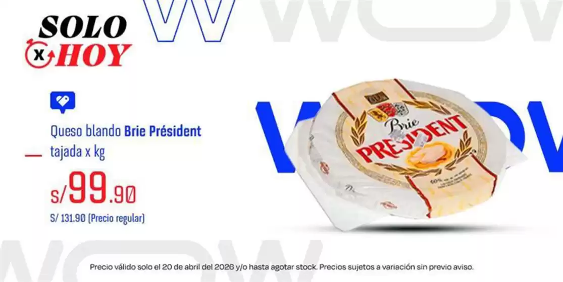 Catálogo Wong | Ofertas principales y descuentos | 2026-04-20T00:00:00.000Z - 2026-04-20T00:00:00.000Z