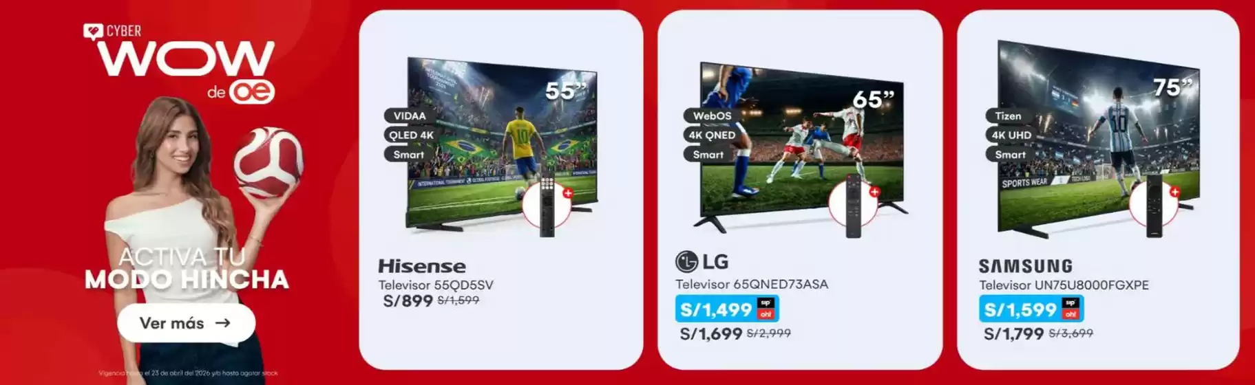 Catálogo Oechsle | Cyber Wow de Oe  | 2026-04-20T00:00:00.000Z - 2026-04-23T00:00:00.000Z