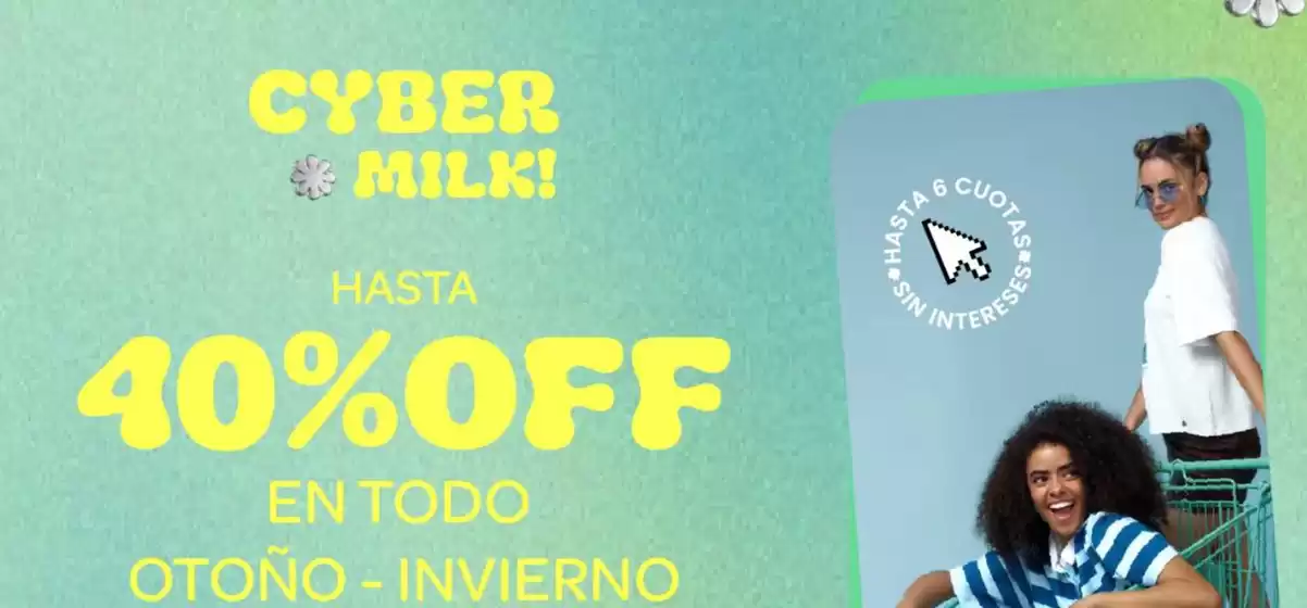 Catálogo Milk Blues | Cyber milk | 2026-04-20T00:00:00.000Z - 2026-04-23T00:00:00.000Z