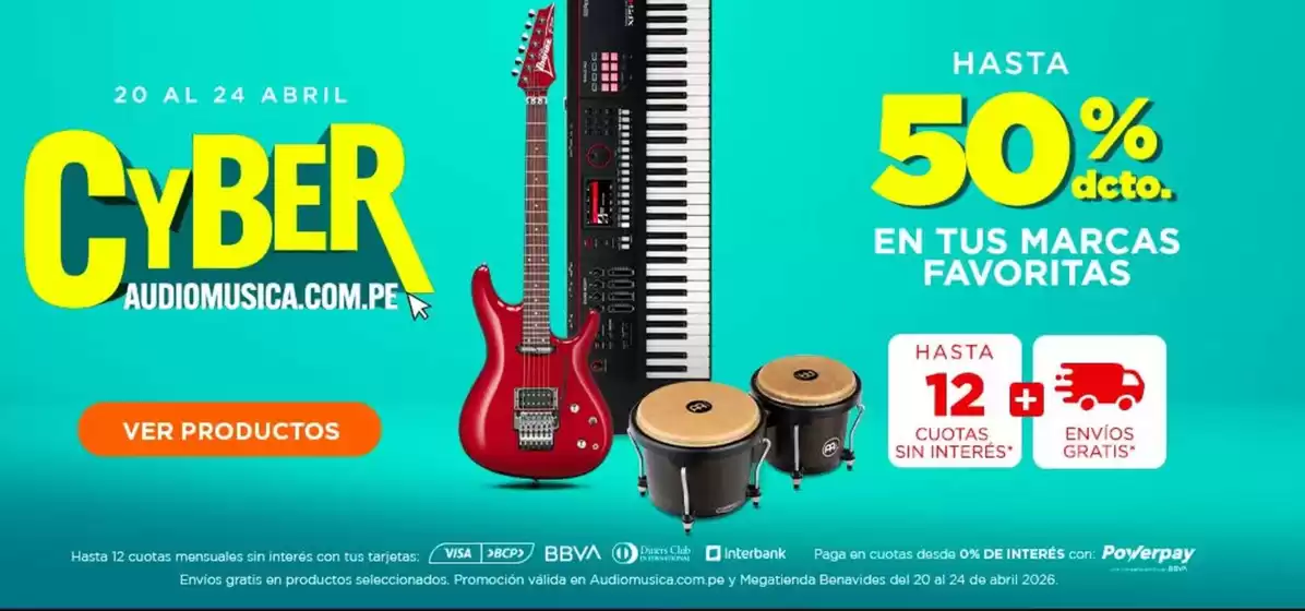 Catálogo Audiomusica | Cyber  | 2026-04-20T00:00:00.000Z - 2026-04-24T00:00:00.000Z