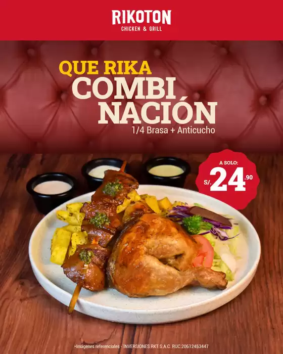 Catálogo Rikoton Chicken | Que rika combinacion  | 2026-04-21T00:00:00.000Z - 2026-05-23T00:00:00.000Z