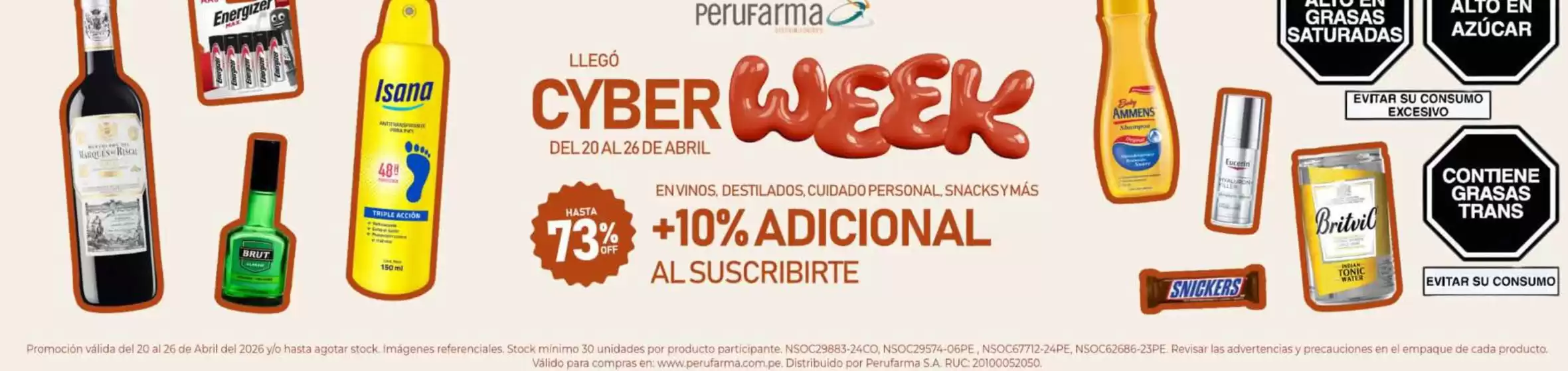 Catálogo Perufarma | Llego Cyber Week | 2026-04-21T00:00:00.000Z - 2026-04-26T00:00:00.000Z