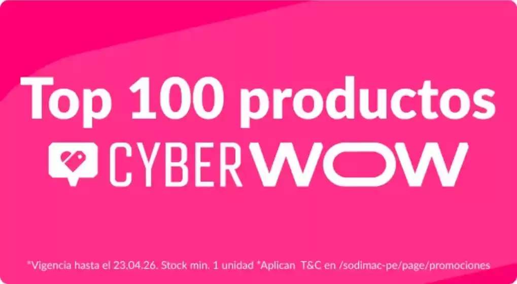 Catálogo Sodimac en Cayma | Ofertas principales para todos los clientes | 2026-04-21T00:00:00.000Z - 2026-04-23T00:00:00.000Z