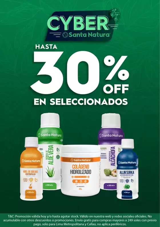 Catálogo Santa Natura | Ofertas Santa Natura | 2026-04-01T00:00:00.000Z - 2026-04-01T00:00:00.000Z