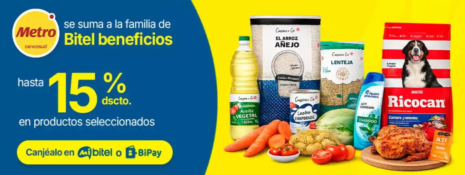 Catálogo Bitel | Hasta 15%dscto en productos seleccionados  | 2026-04-22T00:00:00.000Z - 2026-05-23T00:00:00.000Z