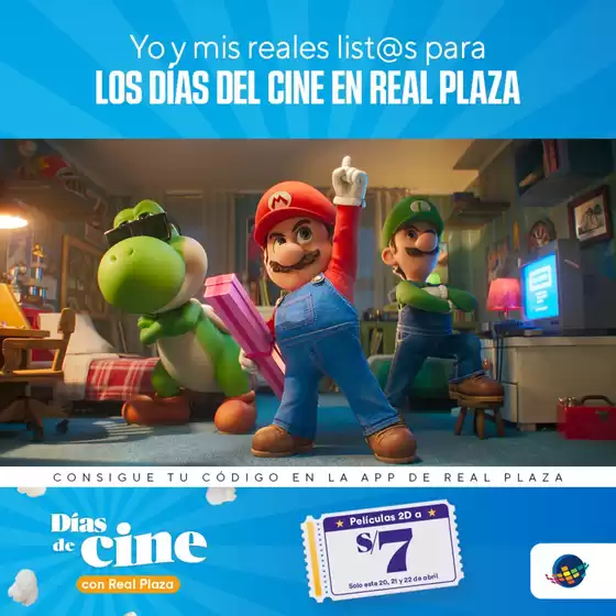 Catálogo CinePlanet | Los dias del cine en real plaza  | 2026-04-22T00:00:00.000Z - 2026-04-22T00:00:00.000Z
