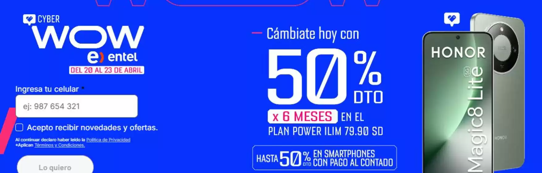 Catálogo Entel | Cyber entel  | 2026-04-22T00:00:00.000Z - 2026-04-23T00:00:00.000Z