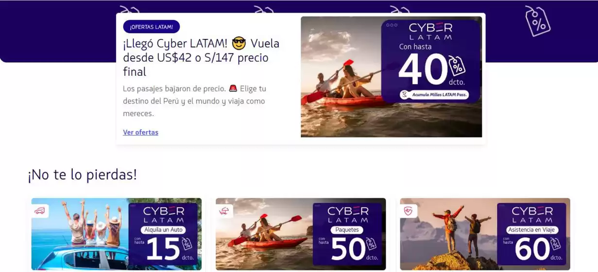 Catálogo Latam Airlines | Cyber latam  | 2026-04-22T00:00:00.000Z - 2026-04-23T00:00:00.000Z