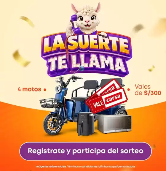 Catálogo Alfin Banco | La suerte te llama  | 2026-04-22T00:00:00.000Z - 2026-05-31T00:00:00.000Z