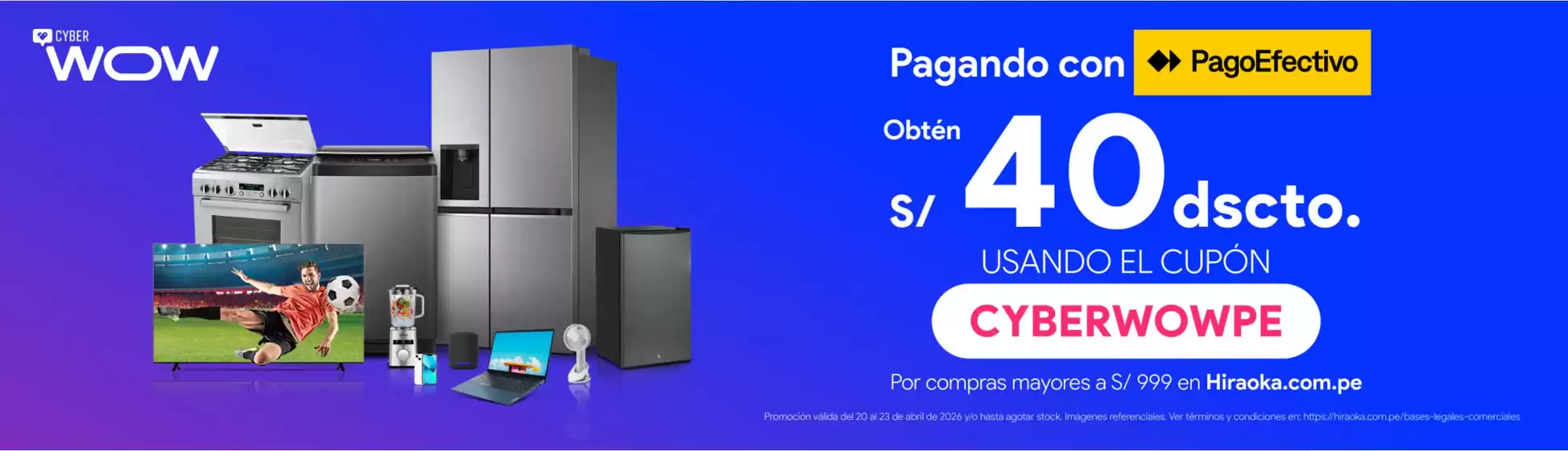 Catálogo Hiraoka | Promociones actuales | 2026-04-20T00:00:00.000Z - 2026-04-23T00:00:00.000Z