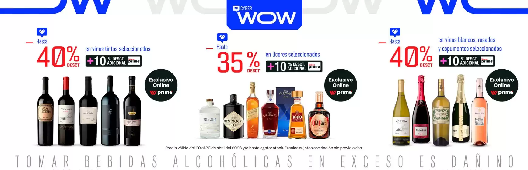 Catálogo Wong | Ofertas y gangas exclusivas | 2026-04-20T00:00:00.000Z - 2026-04-23T00:00:00.000Z