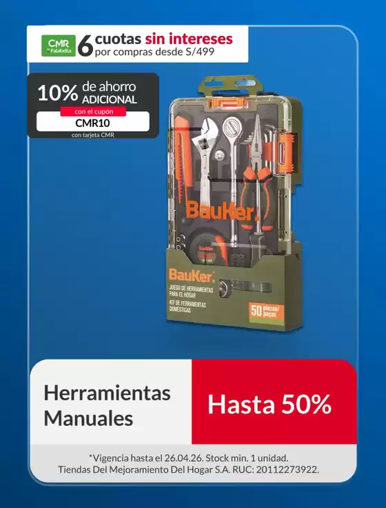 Catálogo Sodimac en Pimentel | Nuevas ofertas para descubrir | 2026-04-24T00:00:00.000Z - 2026-04-26T00:00:00.000Z