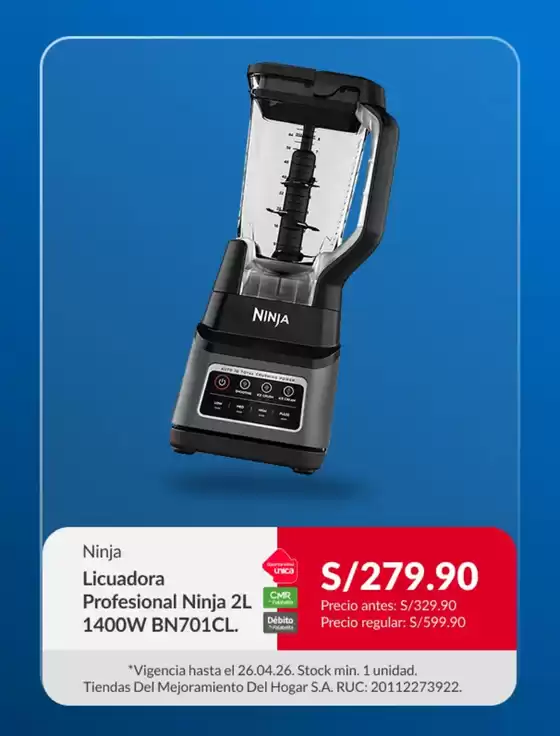 Catálogo Sodimac | Grandes descuentos en productos seleccionados | 2026-04-24T00:00:00.000Z - 2026-04-26T00:00:00.000Z