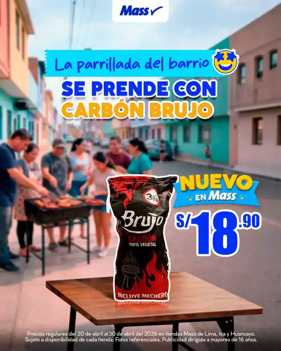 Catálogo Mass en Chiclayo | La parrillada del barrio  | 2026-04-27T00:00:00.000Z - 2026-04-30T00:00:00.000Z