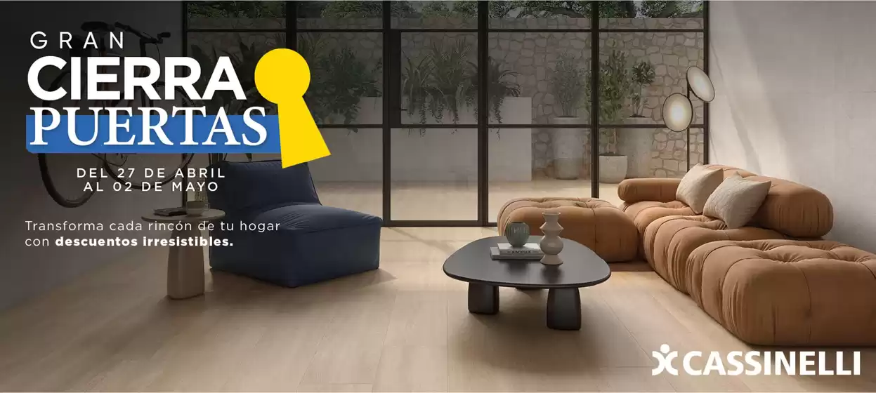 Catálogo Cassinelli | Catálogo Cassinelli | 2026-04-27T00:00:00.000Z - 2026-05-02T00:00:00.000Z