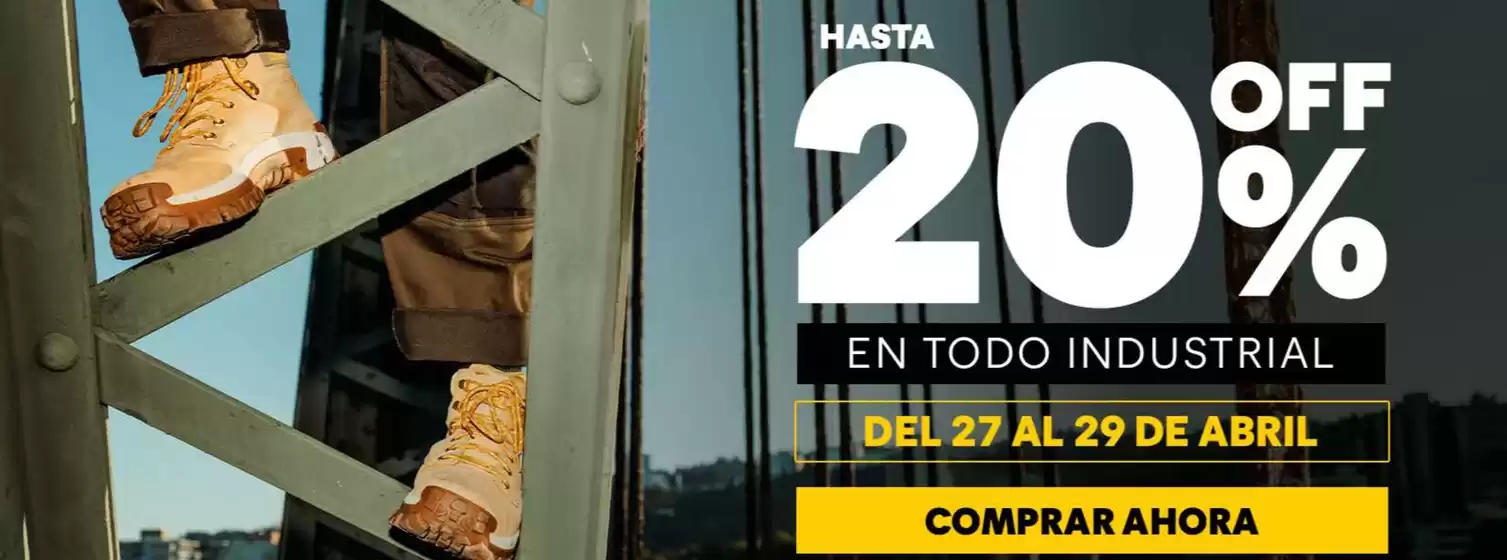 Catálogo Cat | Hasta 20%off en todo inustrial  | 2026-04-28T00:00:00.000Z - 2026-04-29T00:00:00.000Z