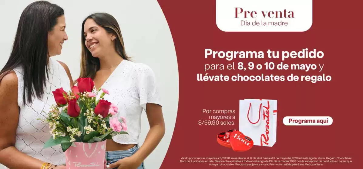 Catálogo Rosatel | Preventa dia de la madre | 2026-04-29T00:00:00.000Z - 2026-05-03T00:00:00.000Z