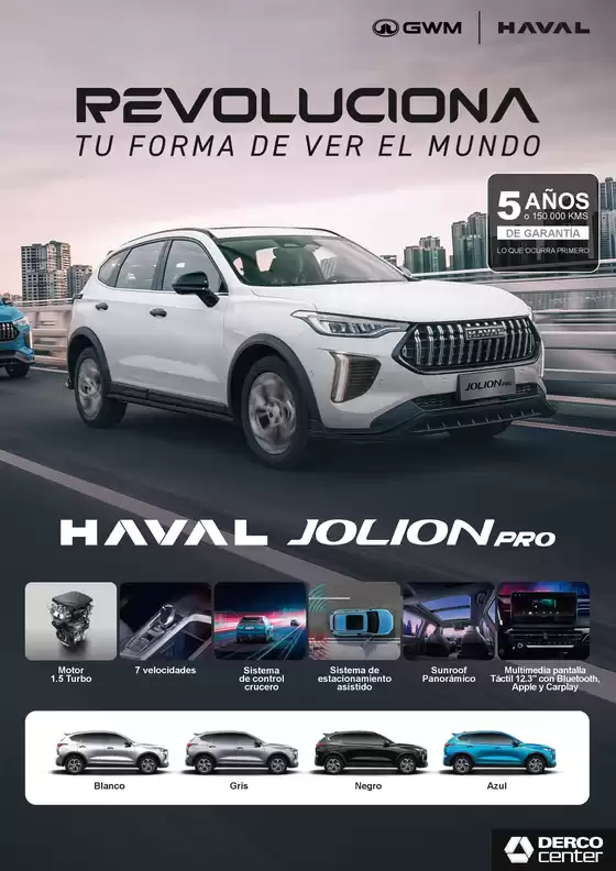 Catálogo Great Wall en Baños Del Inca | Ficha tecnica jolion pro final | 2026-04-30T00:00:00.000Z - 2026-05-14T00:00:00.000Z