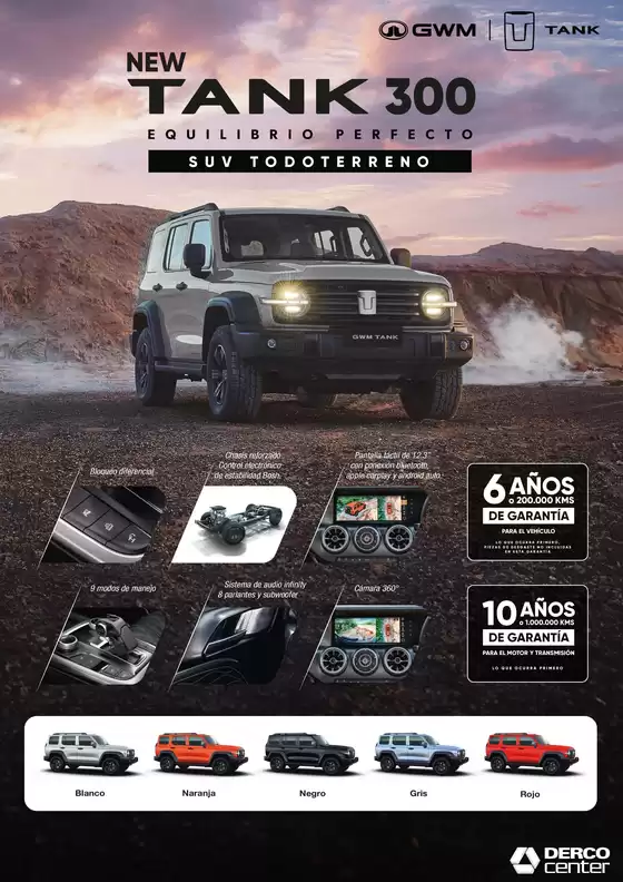 Catálogo Great Wall en Baños Del Inca | Ficha tecnica tank final | 2026-04-30T00:00:00.000Z - 2026-05-14T00:00:00.000Z