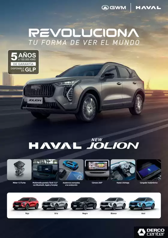 Catálogo Great Wall en Baños Del Inca | Ficha tecnica jolion final | 2026-04-30T00:00:00.000Z - 2026-05-14T00:00:00.000Z