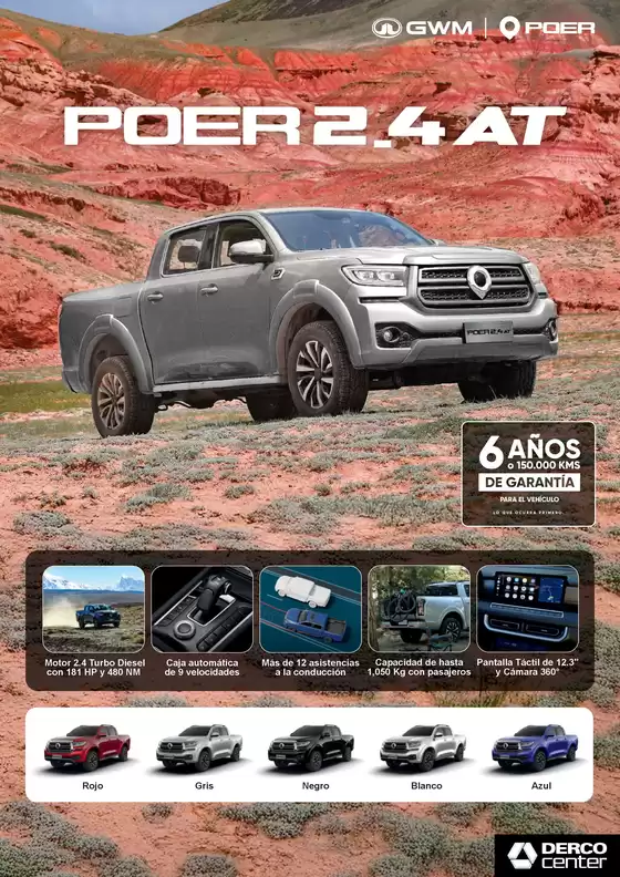 Catálogo Great Wall en Baños Del Inca | Ficha tecnica poer 24 final | 2026-04-30T00:00:00.000Z - 2026-05-14T00:00:00.000Z