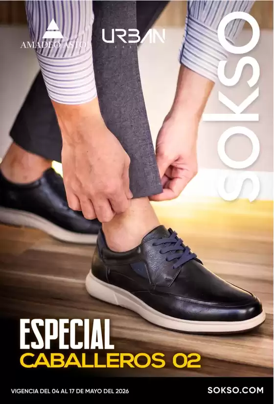 Catálogo Sokso | ESPECIAL CABALLEROS 02 | 2026-05-04T00:00:00.000Z - 2026-05-17T00:00:00.000Z