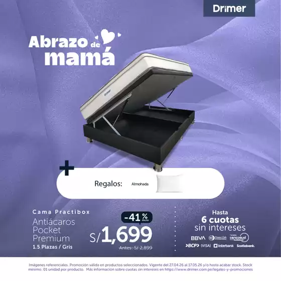 Catálogo Drimer en Baños Del Inca | Abrazo de mama  | 2026-04-30T00:00:00.000Z - 2026-05-17T00:00:00.000Z