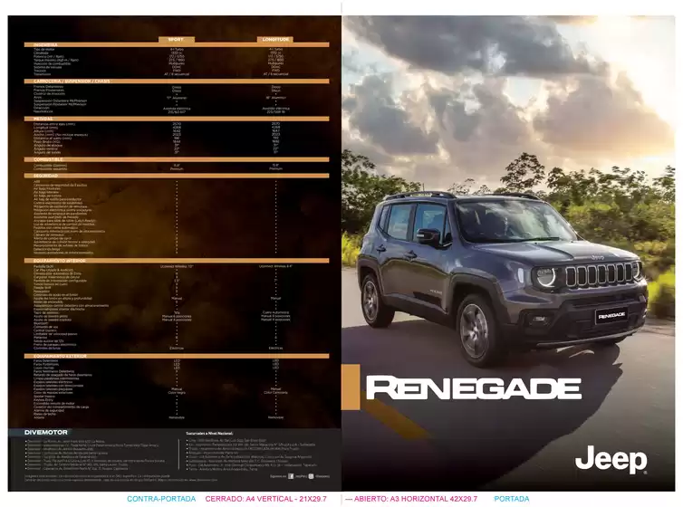 Catálogo Jeep | Jeep Renegade | 2026-04-30T00:00:00.000Z - 2026-05-14T00:00:00.000Z