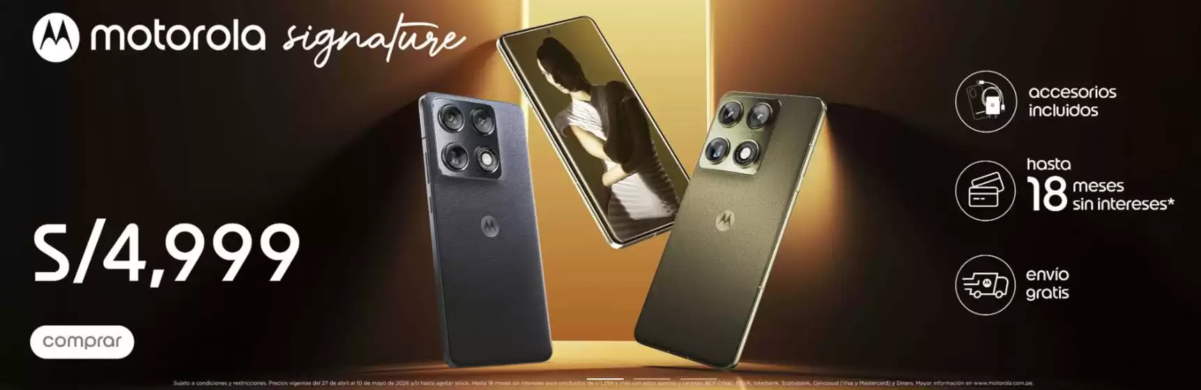 Catálogo Motorola | Motorola  | 2026-04-30T00:00:00.000Z - 2026-05-10T00:00:00.000Z