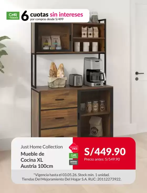 Catálogo Sodimac en Irazola | Descubre ofertas atractivas | 2026-05-01T00:00:00.000Z - 2026-05-03T00:00:00.000Z