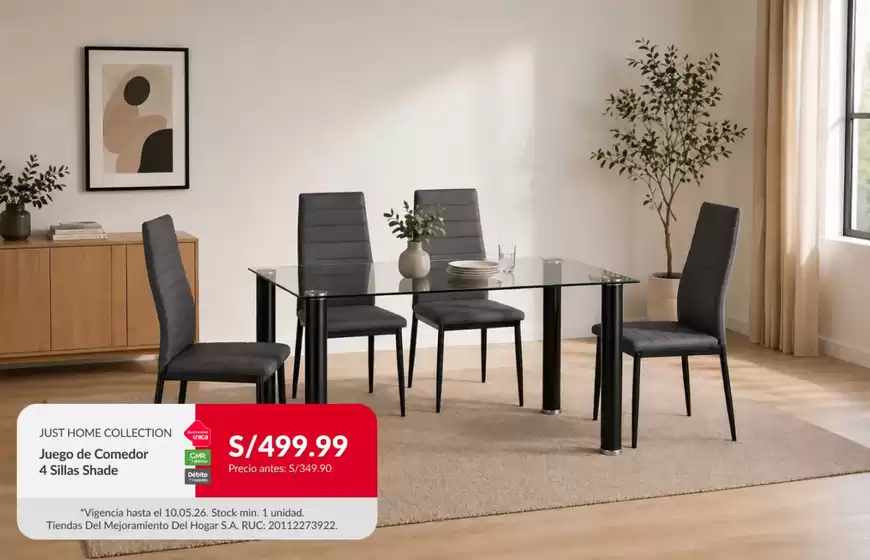 Catálogo Sodimac en Irazola | Ofertas principales y descuentos | 2026-05-01T00:00:00.000Z - 2026-05-10T00:00:00.000Z