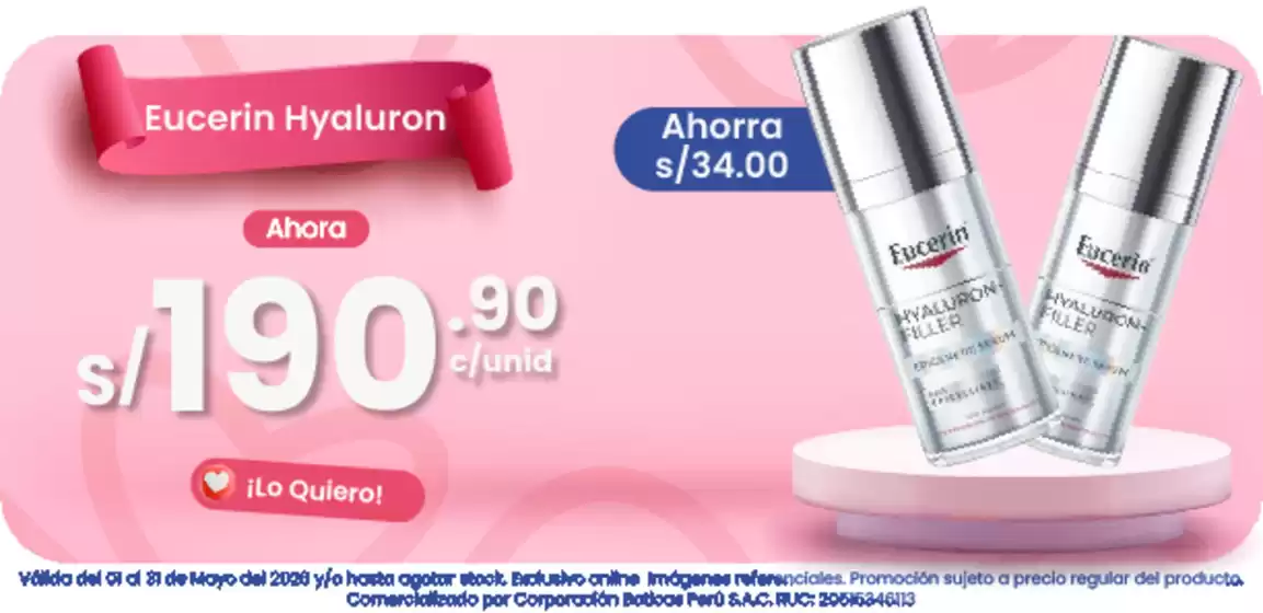 Catálogo Boticas Perú | Ofertas especiales atractivas para todos | 2026-05-01T00:00:00.000Z - 2026-05-31T00:00:00.000Z
