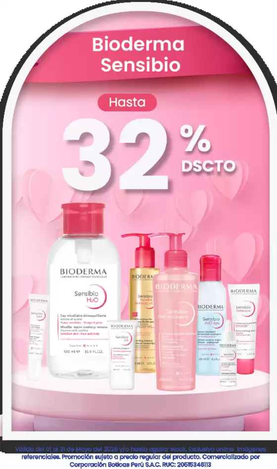 Catálogo Boticas Perú | Excelente oferta para todos los clientes | 2026-05-01T00:00:00.000Z - 2026-05-31T00:00:00.000Z