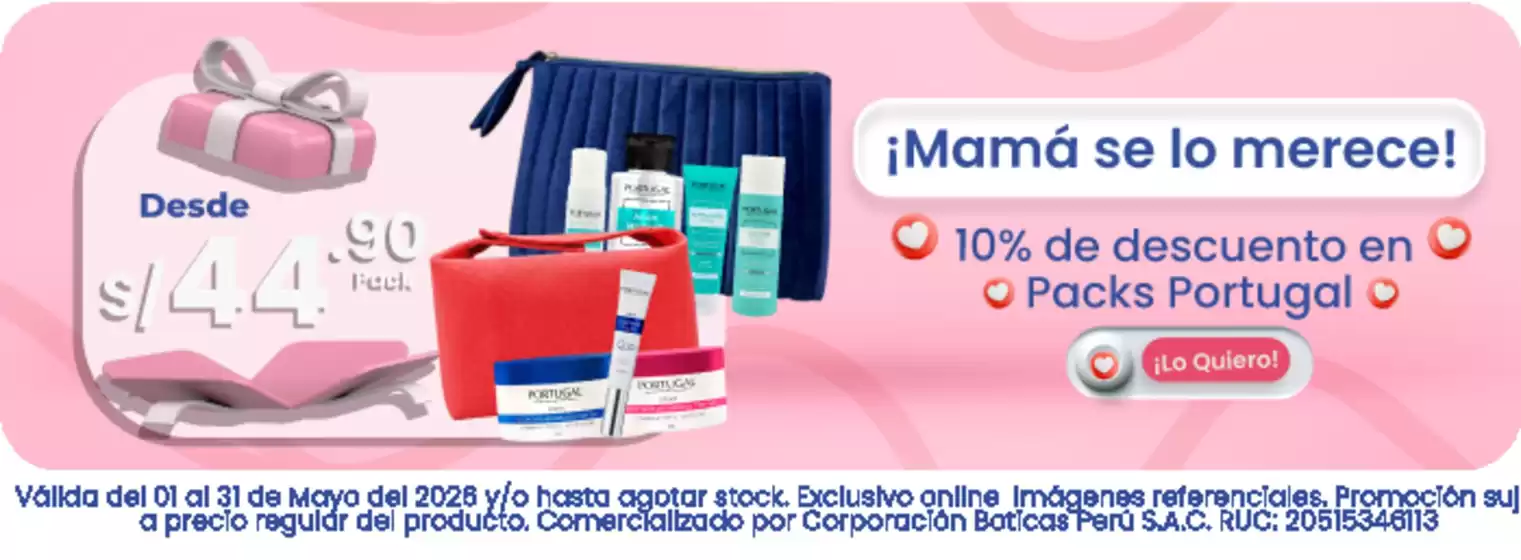 Catálogo Boticas Perú | Nuestras mejores ofertas para ti | 2026-05-01T00:00:00.000Z - 2026-05-31T00:00:00.000Z