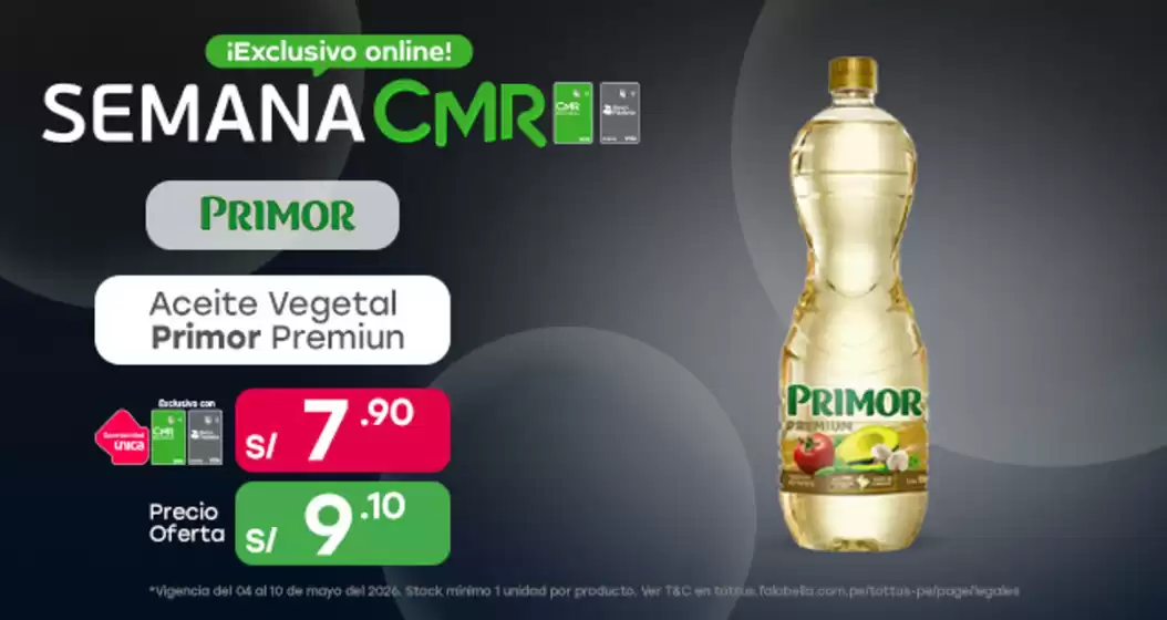 Catálogo Tottus | Nuestras mejores ofertas para ti | 2026-05-04T00:00:00.000Z - 2026-05-10T00:00:00.000Z