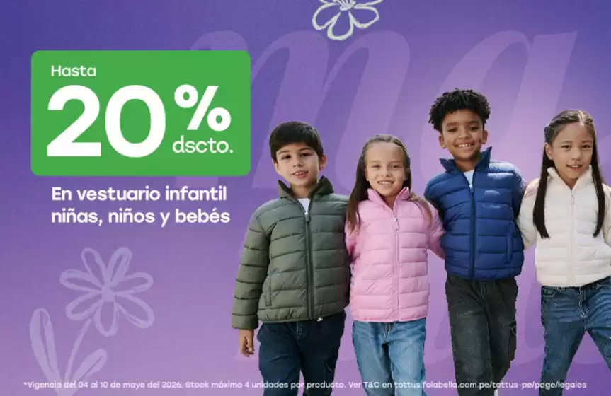 Catálogo Tottus | Excelente oferta para todos los clientes | 2026-05-04T00:00:00.000Z - 2026-05-10T00:00:00.000Z