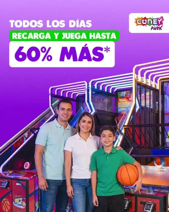 Catálogo Coney Park | Recarga y juega hasta 60% mas  | 2026-05-05T00:00:00.000Z - 2026-05-31T00:00:00.000Z