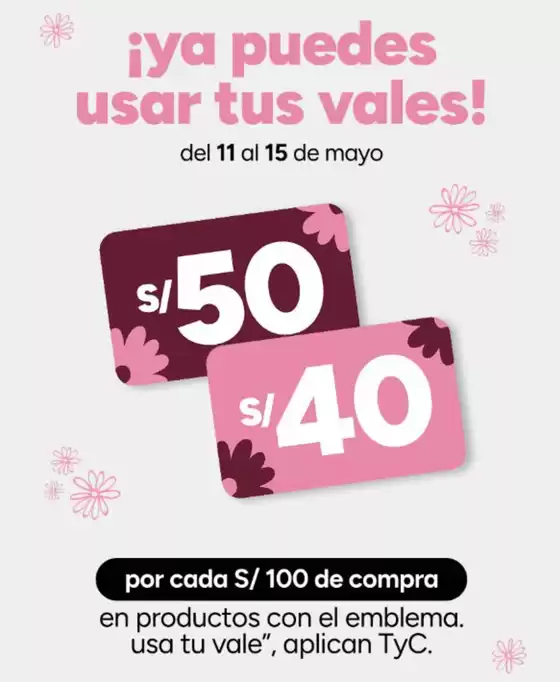 Catálogo Ripley | Ya puedes usar tus vales! | 2026-05-11T00:00:00.000Z - 2026-05-15T00:00:00.000Z