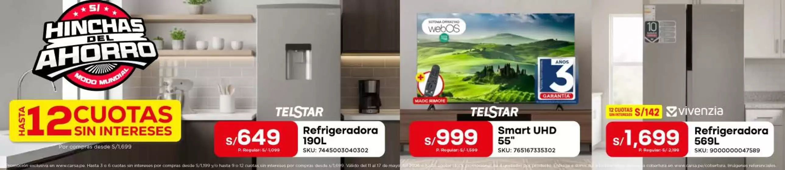 Catálogo Carsa en Tacna | Hinchas del ahorro | 2026-05-11T00:00:00.000Z - 2026-05-17T00:00:00.000Z