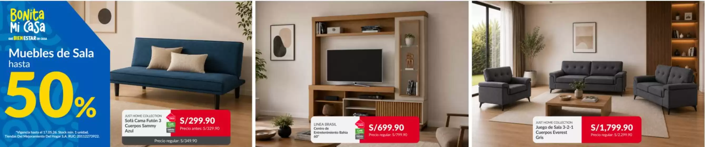 Catálogo Sodimac en Lima | Nuevas ofertas para descubrir | 2026-05-12T00:00:00.000Z - 2026-05-17T00:00:00.000Z