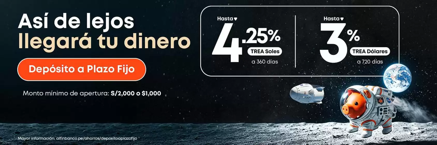 Catálogo Alfin Banco | Asi de lejos llegara tu dinero | 2026-05-13T00:00:00.000Z - 2026-05-31T00:00:00.000Z