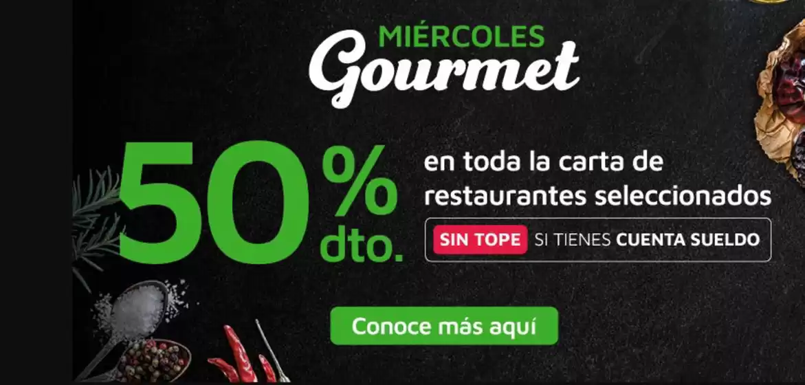 Catálogo Banco Falabella | Miercoles Gourmet | 2026-05-13T00:00:00.000Z - 2026-05-27T00:00:00.000Z