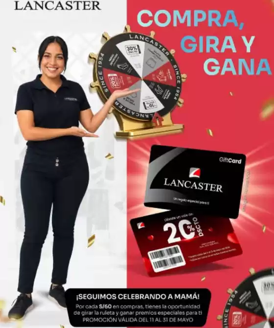 Catálogo Lancaster | Seguimos celebrando a mama! | 2026-05-13T00:00:00.000Z - 2026-05-31T00:00:00.000Z
