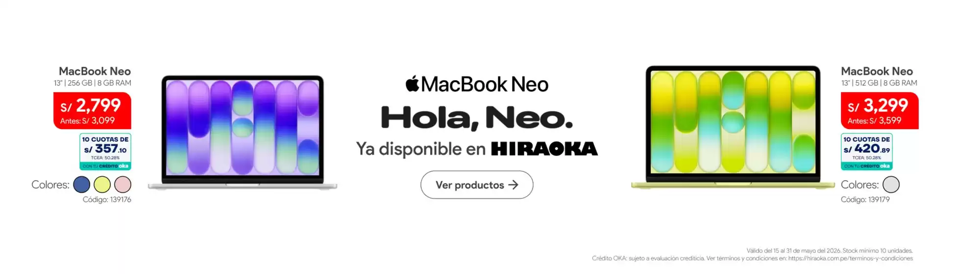 Catálogo Hiraoka | Gran variedad de ofertas | 2026-05-15T00:00:00.000Z - 2026-05-31T00:00:00.000Z