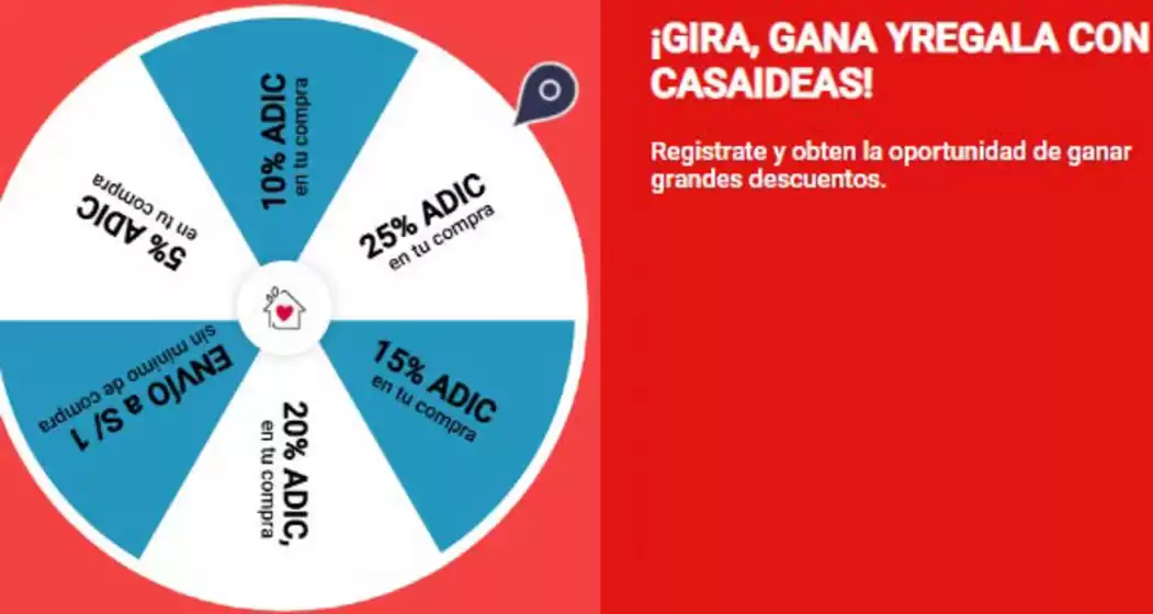 Catálogo Casaideas | Gira gana yregala con casaideas! | 2026-05-18T00:00:00.000Z - 2026-05-31T00:00:00.000Z