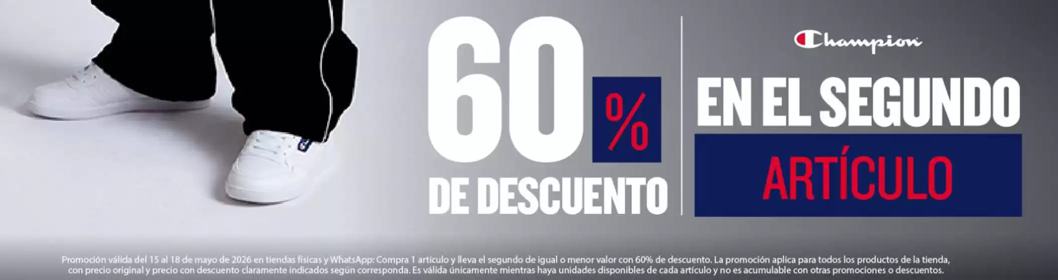 Catálogo Payless en Huancán | 60% de descuento en el segundo articulo | 2026-05-18T00:00:00.000Z - 2026-05-18T00:00:00.000Z