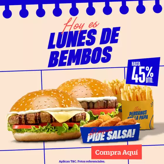 Catálogo Bembos | Ahorra ahora con nuestras ofertas | 2026-05-19T00:00:00.000Z - 2026-06-02T00:00:00.000Z