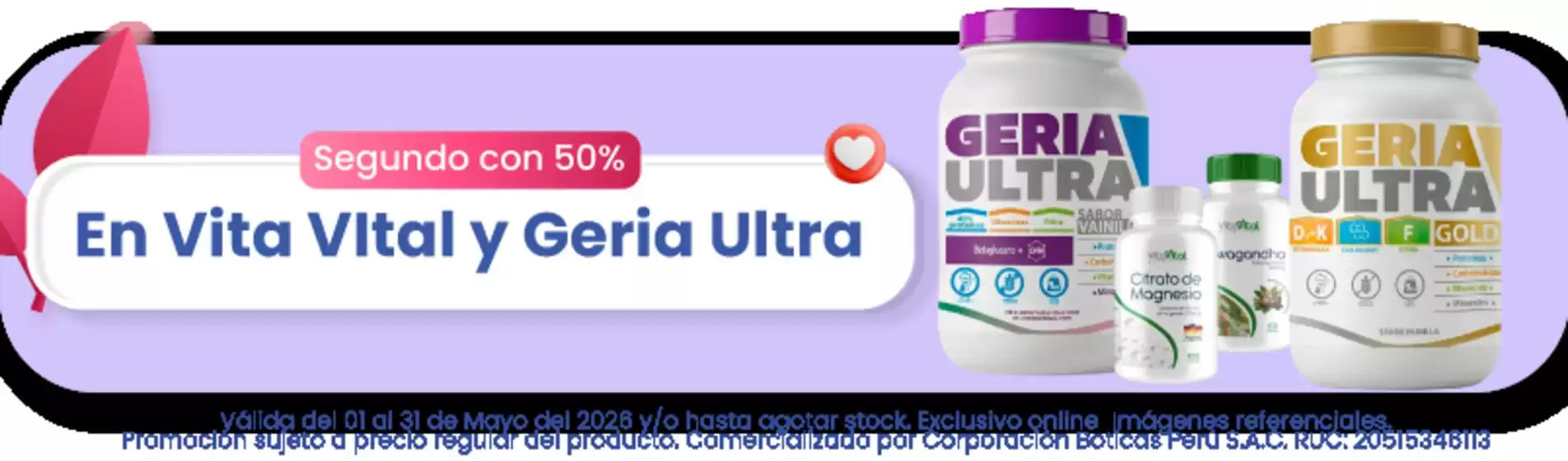 Catálogo Boticas Perú | Ofertas especiales para ti | 2026-05-01T00:00:00.000Z - 2026-05-31T00:00:00.000Z